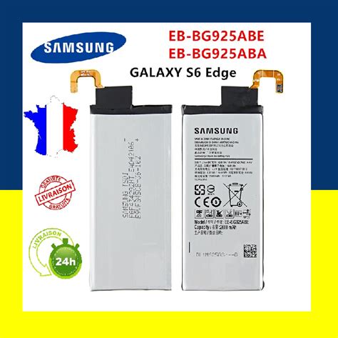 Batterie Neuve Pour Samsung Galaxy S Edge Eb Bg Abe Mah G F