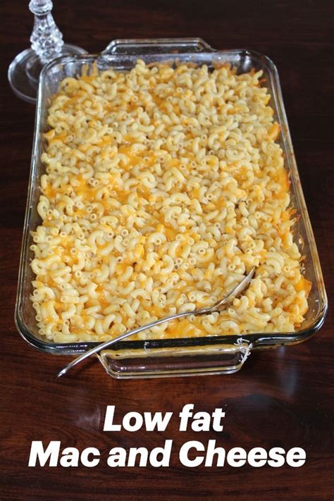 Healthy Mac And Cheese Low Fat Cheese Healthy Mac N Cheese Mac And Cheese