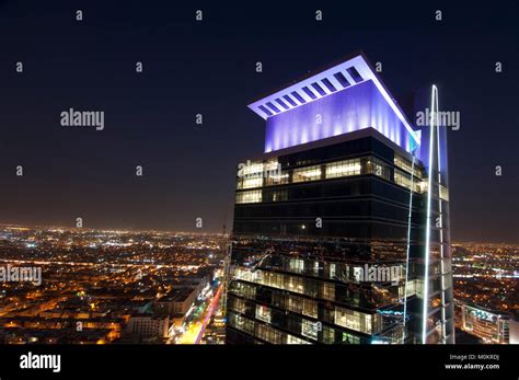 Riyadh skyline at night #11 Stock Photo - Alamy