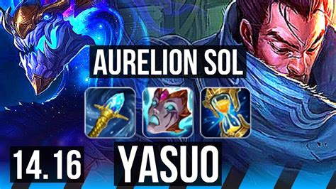 AURELION SOL Vs YASUO MID Quadra Rank 6 Aurelion Sol Legendary