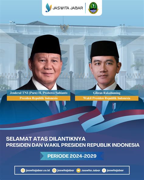 Selamat Sukses Atas Pelantikan Presiden Dan Wakil Presiden Republik