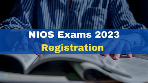 Nios Public Exams 2023 Registration For Class 10 12 Starts Today At