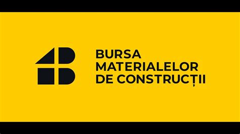 Cum Functioneaza Bursa Materialelor De Constructii YouTube