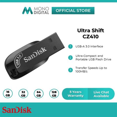 Sandisk Ultra Shift Cz Mb S Pendrive Usb Flash Drive Gb