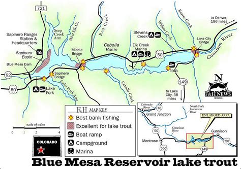 Blue Mesa Reservoir Map - Zaria Kathrine