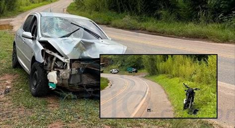 Acidente deixa motoqueiro gravemente ferido em Itabira RKIÔ NOTÍCIAS