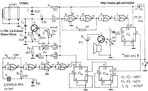 Metal Detector Schematic