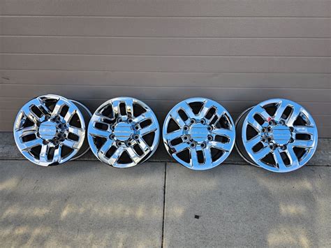 18 Gmc Denali Sierra 2500 Hd Chevy Oem Factory Stock Wheels Rims 8x180 Ebay