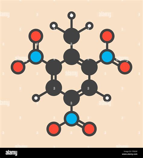 Trinitrotoluene Tnt Molecule Fotograf As E Im Genes De Alta Resoluci N