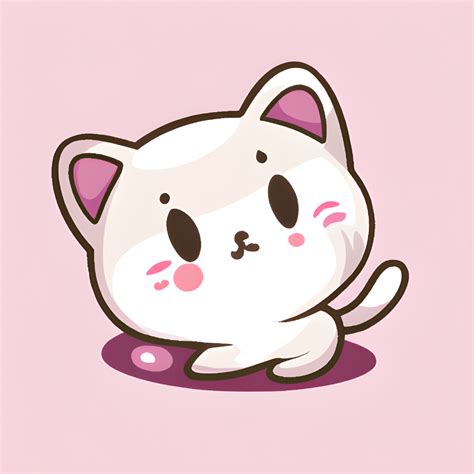 Cute Cat Kawaii Chibi Graphic · Creative Fabrica