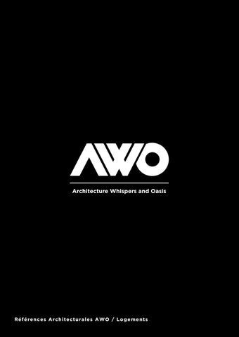 Porte-Folio AWO / Références architecturales / Logements by AWO ...