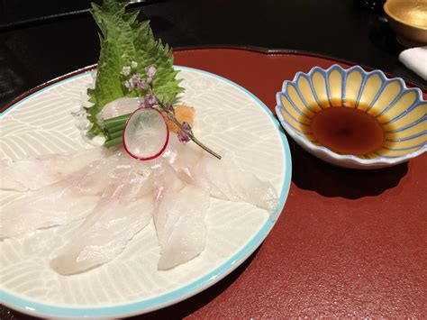 Sea Bass Sashimi