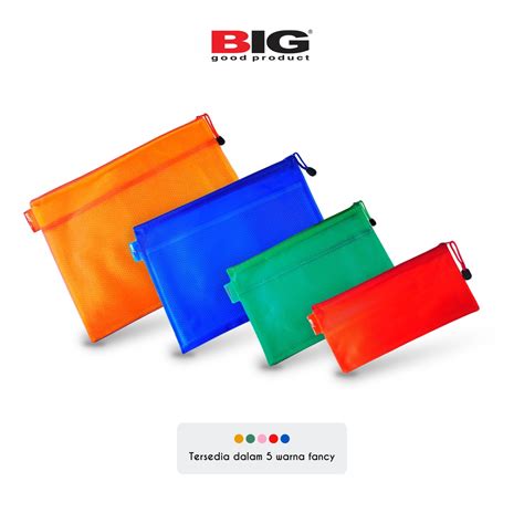 Jual Big Pocket File Zipper Folder File Po 9001 Shopee Indonesia