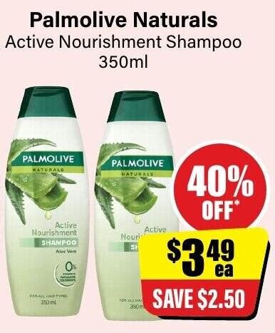 Palmolive Naturals Active Nourishment Shampoo Ml Offer At Chemist