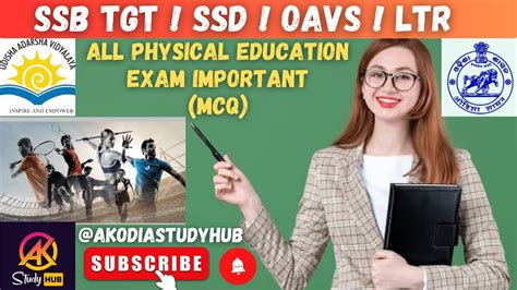 Physical Education For All Teaching Exams SSB TGT SSD LTR OAVS