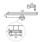 Oprawa Meblowa Liniowa Led Astim Ip W Nw B Kanlux