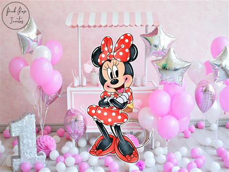 Minnie Mouse Cutouts Standees Yard Decor Lifesize Cutout Yard Sign