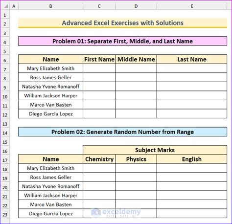 Advanced Excel Exercises With Solutions Pdf Exceldemy