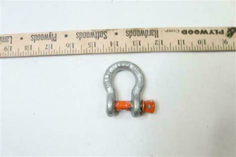 Jmc Wll1t Screw Pin Anchor Shackle Galvanized Alloy Steel 38