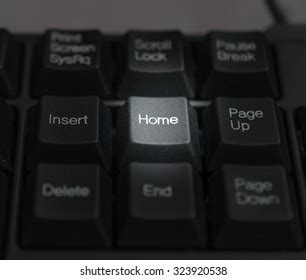 Home Button On Your Keyboard Stock Photo 323920538 | Shutterstock