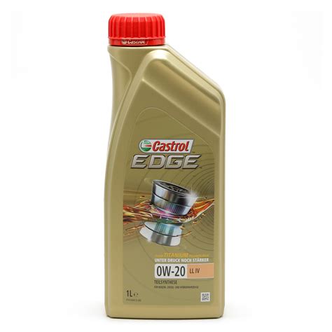 Castrol Edge LL IV 0W 20 Motoröl 1l SAE 0W 20 PKW Motoröle