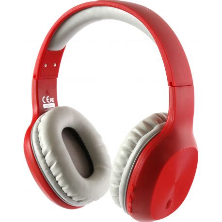 Omega Freestyle Wireless Headphones FH0918 Red Headphones