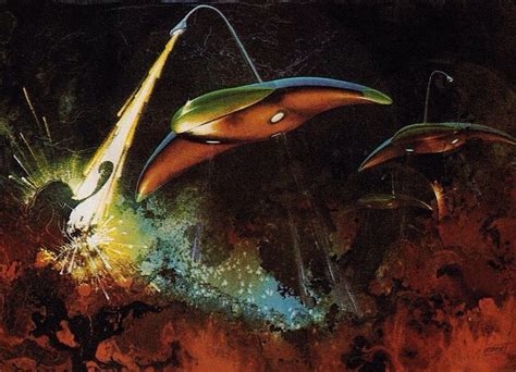 Andrew Probert War of the Worlds (1953) painting – Dangerous Universe