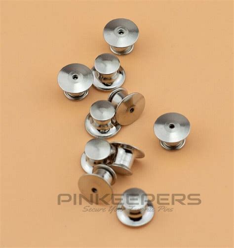 Locking Pin Backs Pin Locks Keepers For Enamel Lapel Pins Badges No