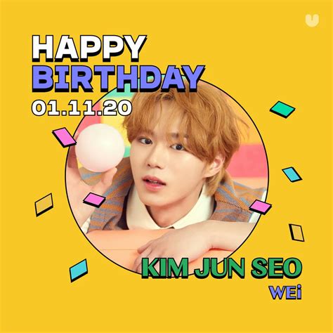 Wei Official On Twitter Rt Into Universe Happy Kim Jun Seo