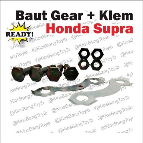 Jual Oem Baut Gear Gir Belakang Klem Plat Honda Supra Grand Legenda