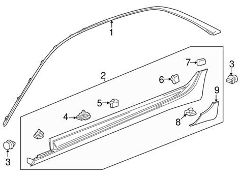 Genuine OEM Primed Driver Side Rocker Panel Molding Part 23304193 Fits