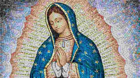 Messico Festa Della Vergine Di Guadalupe Nel Suo Nome Una Preghiera