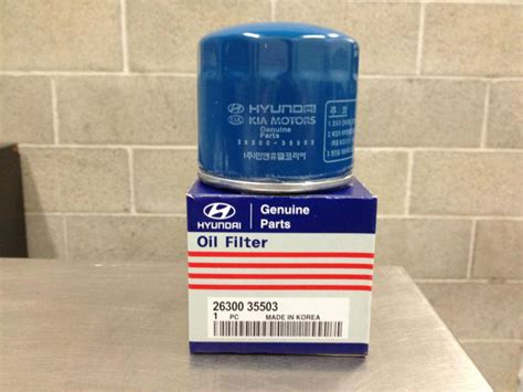 Sell Hyundai Genuine Oil Filter Oem Pack Part Number In