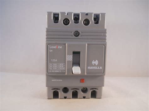 Havells Powersafe Mccb Triple Pole Phase A Gh Frame