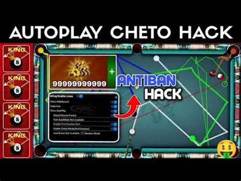 Autoplay Cheto Hack Ball Pool Make Unlimited Coins Free Aim