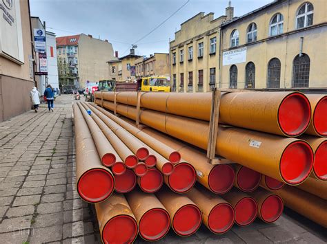 Trwa Przebudowa Ul Kolejowej Pozna Skie Inwestycje Miejskie