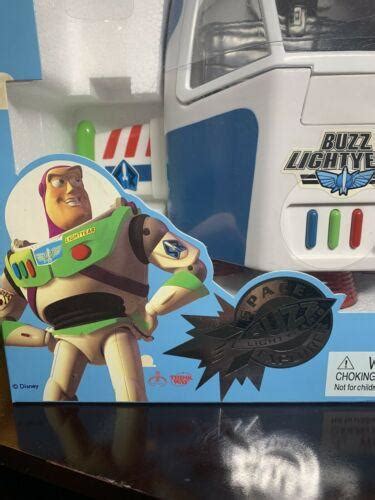 Rare 1995 Disneys Toy Story Buzz Lightyear Space Explorer Thinkway