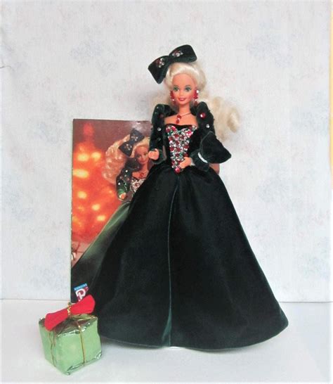 1991 Happy Holidays Barbie 1871 No Box 90s Holiday Barbie Special