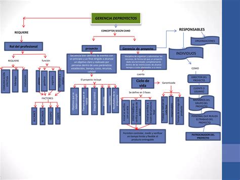 Mapa Conceptual Udes Gerencia De Proyecto Ppt