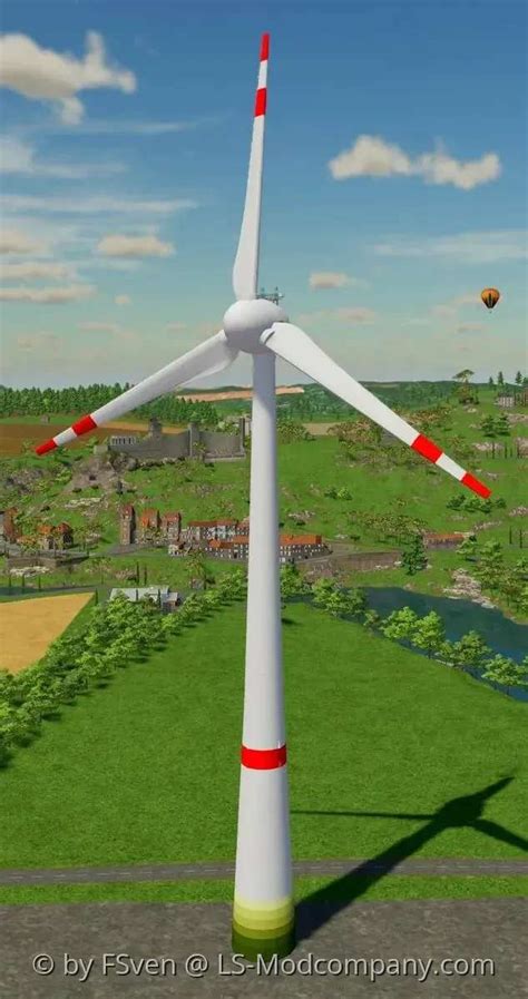 LS 22 Enercon EP8 Windturbine V1 5 0 0 Farming Simulator 2022 Mod LS