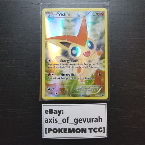 Victini Holo Black Star Promo Xy Nm Promo Pok Mon Full Art Ebay