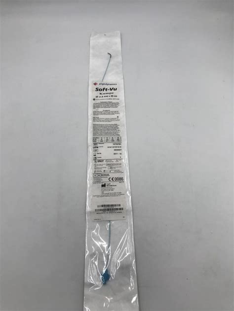 Soft Vu Kumpe F X Cm Angiographic Catheter Gb Tech Usa