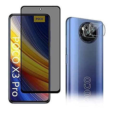 Kit 2X1 Xiaomi Pocophone Poco X3 NFC Pro Película Privacidade