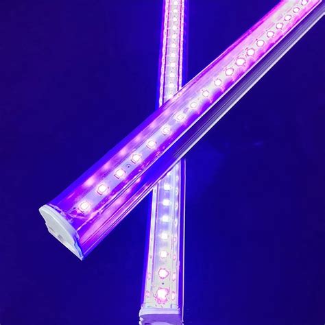 Led Germicidal Ultraviolet T8 Led Lamp 365nm Uv Light Bar Air Fresh