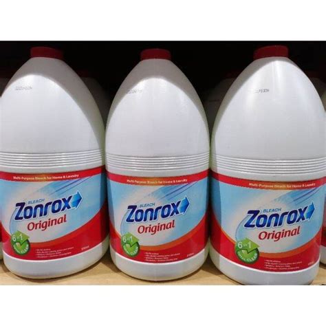 Zonrox Bleach Original 1 Gallon | Lazada PH