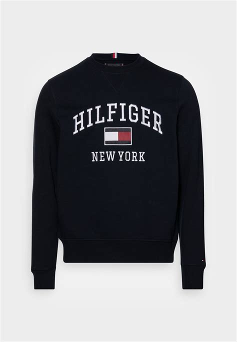 Tommy Hilfiger Modern Varsity Sweater Desert Sky Donkerblauw