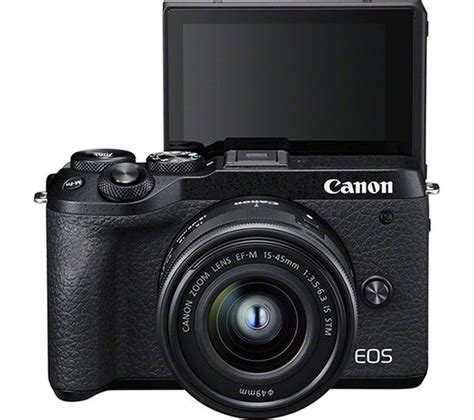 Canon Eos M6 Mark Ii Mirrorless Camera With Ef M 15 45 Mm F35 56 Is