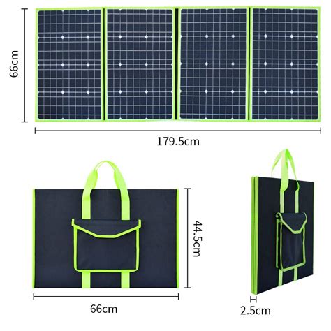 XINPUGUANG Foldable Solar Panel 200W 12V Portable Solar Charger With