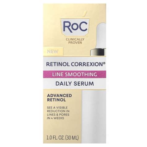 RoC Retinol Correxion Line Smoothing Daily Serum 1 Fl Oz Kroger