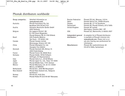 Phonak Whsite Hearing Aid User Manual